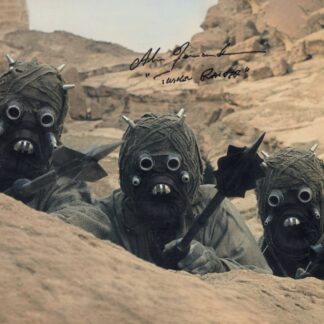 Alan Fernandes as Tusken Raider in Star Wars: A New Hope – signed 10"x8" photo with COA