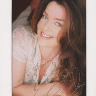 Claudia Christian – best known as Commander Susan Ivanova in Babylon 5 – signed 10"x8" photo with dedication and COA