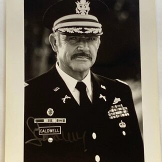 Sean Connery as Lt. Col. Alan Caldwell in The Presidio – signed 10"x8" photo