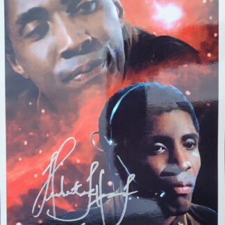 Herb Jefferson Jr. as Lieutenant Boomer in Battlestar Galactica – signed 10" x 8" photo with COA