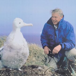 David Attenborough – signed 10"x8" photo with COA