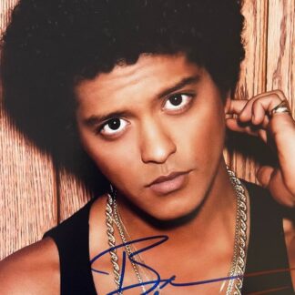 Bruno Mars – signed 10"x8" photo with COA