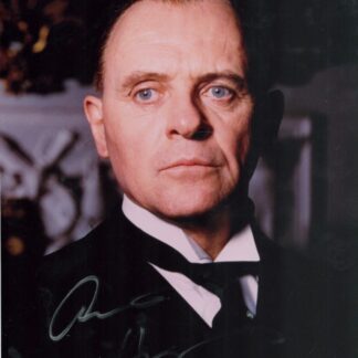 Anthony Hopkins as Hannibal Lecter in The Silence of the Lambs – signed 10"x8" photo with COA