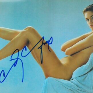 Cindy Crawford – signed 10"x8" photo with COA