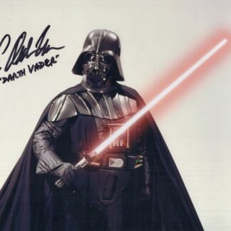 C. Andrew Nelson: Darth Vader voice in Star Wars – signed 10"x8" photo with COA
