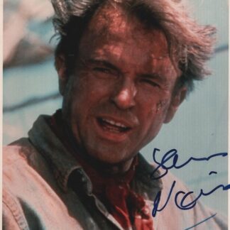 Sam Neill – signed 10"x8" photo with COA