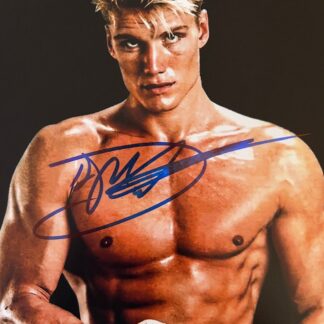 Dolph Lundgren as Ivan Drago in Rocky IV – signed 8"x10" photo with COA