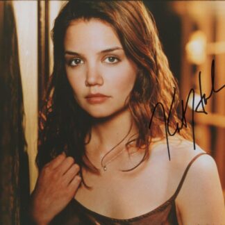Katie Holmes as Rachel Dawes in Batman Begins – signed 10"x8" photo with COA