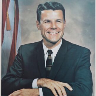 Charles A. Bassett II – Gemini 9 crew – signed 10"x8" photo