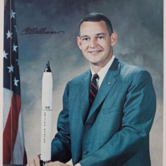 Clifton Williams – NASA Astronaut – signed 10"x8" photo