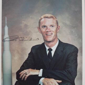 Russell L. Schweickart: NASA astronaut Apollo 9 – signed 10"x8" photo with COA