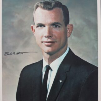 Dave Scott: NASA Apollo 9 astronaut & Apollo 15 Commander – signed 10"x8" photo with COA