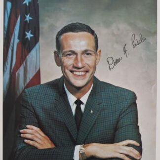 Don Eisele: NASA astronaut Apollo 7 – signed 10"x8" photo with COA