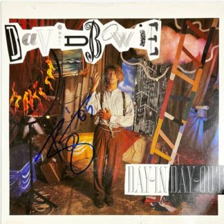 David Bowie – Hand Signed Album Cover with COA
