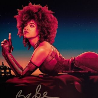 Zazie Beetz as Domino in Deadpool 2 – signed 10"x8" photo with GFA COA