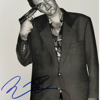 Film director Quentin Tarantino – signed 10"x8" photo with COA