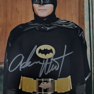 Adam West as Batman in Batman (1966 TV Series) – signed 10"x8" photo with COA