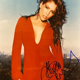 Alyssa Milano as Phoebe Halliwell in Charmed – signed 10"x8" photo with COA
