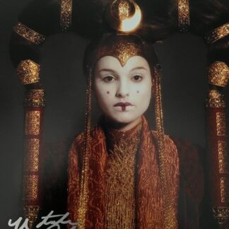 Natalie Portman as Padmé Amidala in Star Wars - autographed photo 10" x 8" - with COA