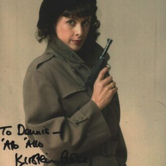 Kirsten Cooke: Allo Allo Star – signed 10"x8" color photo with COA