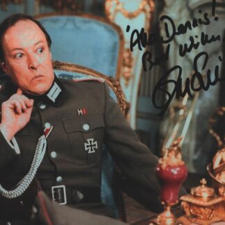 Guy Siner as Lieutenant Gruber in 'Allo 'Allo! – signed 12"x8" photo with COA