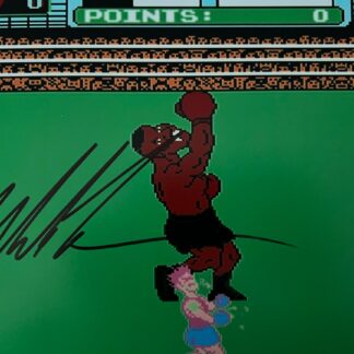 Mike Tyson – signed 10"x8" photo (video game artwork) with COA