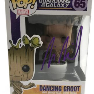 Vin Diesel as Groot in Guardians of the Galaxy – signed Funko Pop #65 with COA