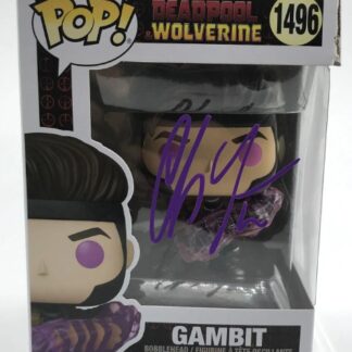 Channing Tatum as Gambit in Marvel Comics – signed Funko Pop #1496 with COA