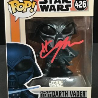 Hayden Christensen as Darth Vader in Star Wars – signed Funko Pop #426 with COA