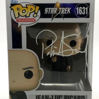 Patrick Stewart as Jean-Luc Picard in Star Trek – signed Funko Pop #1631 with COA