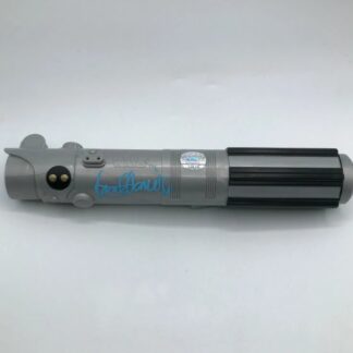 Mark Hamill as Luke Skywalker in Star Wars. Signed lightsaber with COA