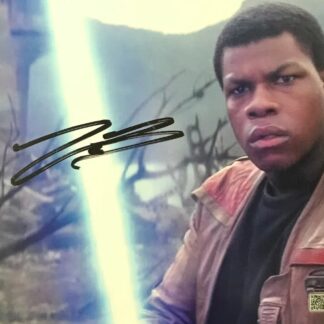 John Boyega as Finn in Star Wars – signed 10"x8" photo with COA