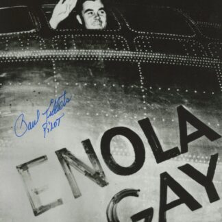 Paul W. Tibbets Jr. – Pilot of the Enola Gay – signed 8"x10" photo with COA