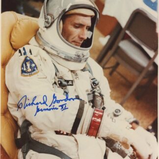 Richard Gordon: NASA astronaut Gemini XI & Apollo 12 – signed 10"x8" photo with COA