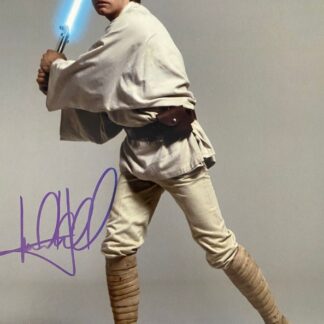 Mark Hamill as Luke Skywalker in Star Wars. Signed 8"x10" photo with COA