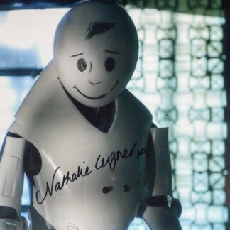 Nathalie Cuzner as Droid PZ-4CO in Star Wars: The Force Awakens. Signed 10"x8" photo with COA