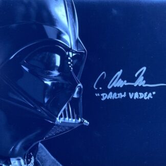 C. Andrew Nelson: Darth Vader voice in Star Wars – signed 10"x8" photo with COA