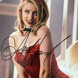 Amber Heard – signed 10"x8" photo with COA