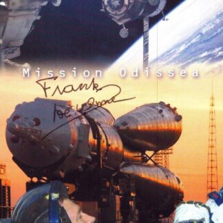 Frank De Winne – ESA Astronaut – signed 6"x4" photo card with COA