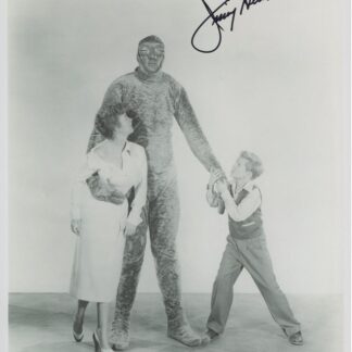 Jimmy Hunt as David MacLean in Invaders From Mars – signed 10"x8" photo with COA