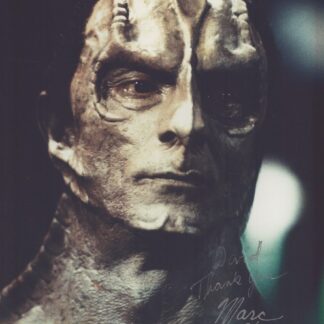 Marc Alaimo as Gul Dukat in Star Trek: Deep Space Nine – signed & dedicated 10"x8" photo with COA