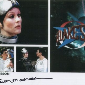 Judy Matheson in Blake’s 7 – signed 8"x10" photo with COA