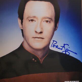 Brent Spiner as Data in Star Trek – signed 10"x8" photo with COA