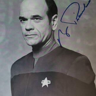 Robert Picardo as The Doctor in Star Trek: Voyager – signed 10"x8" photo with COA
