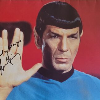 Star Trek Poster Set (6 pieces, 17"x11") – includes 1 signed by Leonard Nimoy