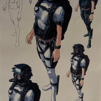 Lara Croft Tomb Raider Paramount Pictures Concept Art – 11"x17"