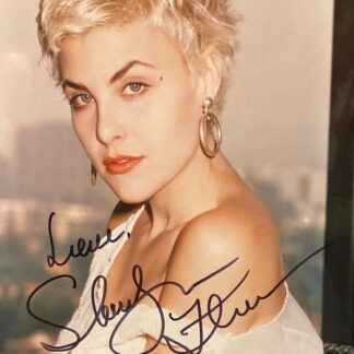 Sherilyn Fenn, best known as Audrey Horne in Twin Peaks. Signed 10"x8" photo with COA