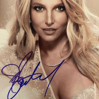 Britney Spears – signed 10"x8" photo with COA