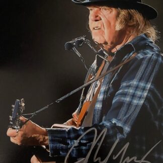Neil Young – signed 10"x8" photo with COA