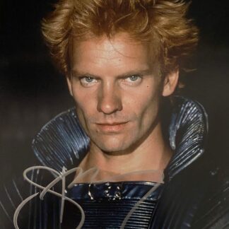 Sting as Feyd-Rautha in Dune – signed 10"x8" photo with COA